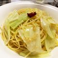 たまにゃんときよみ's cooksnap of when they made アンチョビとキャベツのパスタ.