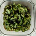 tukitaroh's cooksnap of when they made 常備菜◎ゴーヤの煮浸し.