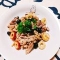 ﾁｲﾁｬﾝﾏﾏ's cooksnap of when they made 茹で黒豆と豚バラきのこの炒め物.