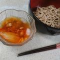YuKαRi♡'s cooksnap of when they made キムチ納豆de蕎麦ツユ.