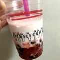 はるみんかすみん's cooksnap of when they made わたしのいちごみるく♡.