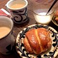 がちまや's cooksnap of when they made HBで✾一番簡単なデニッシュ食パン✾.