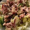 MULA's cooksnap of when they made タコエビゴロゴロ！アボカドサラダ.