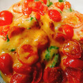 ＭＩ−ＳＡＮ's cooksnap of when they made トマトとチーズのシソ炒め☆.