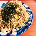 rinakos's cooksnap of when they made 豚肉としいたけの和風ピリ辛パスタ.