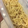 ゆいまーるん's cooksnap of when they made 1人ランチに☆コク旨！納豆マヨパスタ.