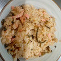 クックHN6F77☆'s cooksnap of when they made 干しエビと塩昆布の簡単炊き込みご飯.