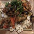 ちしげ's cooksnap of when they made 簡単♪野菜たっぷりジャージー丼♡薬味添え.