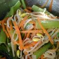 ウッドストック坊や's cooksnap of when they made 茹でるだけ！豆もやしと小松菜のナムル.