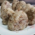 ちゃーん♪'s cooksnap of when they made 巻かない肉おにぎり.