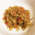 DEE DEE's cooksnap of when they made 野菜の皮できんぴら！大根とにんじん！.