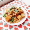 あやちん０８１６'s cooksnap of when they made 豚肉と厚揚げピーマンのこっくり味噌炒め.