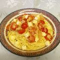 龍青空ママ's cooksnap of when they made トマトとチーズ、ツナの冷製パスタ.