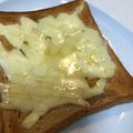 ムーヒツジ's cooksnap of when they made ハニー＆チーズトースト♪.