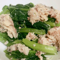 みっくママ's cooksnap of when they made 【簡単】水煮鯖缶と小松菜のおひたし.