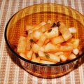 タワ師's cooksnap of when they made 大根キムチ～カクテギ.