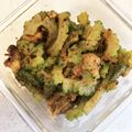 ごちねこ's cooksnap of when they made 苦くない♪ゴーヤと油揚げの甘味噌炒め.