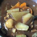 大阪のちゃーちゃん's cooksnap of when they made 大根と鳥皮のカレー煮.