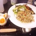 ゆいぽんたん1995's cooksnap of when they made 男の胃袋を鷲掴み★ベーコンとキノコピラフ.