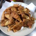 クックF6DGIP☆'s cooksnap of when they made 捨てないで！鶏皮のカリカリおつまみ.