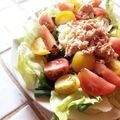 あーりな's cooksnap of when they made 時短！簡単！シーチキンサラダうどん.