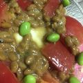 ＊にょにょん＊'s cooksnap of when they made 【夏にぴったり】納豆トマトの冷やっこ.