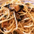 ibumegu's cooksnap of when they made ちょっと豪勢？な「うなぎパスタ」.