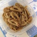 しゅんのま's cooksnap of when they made レンコンとちくわのきんぴら.