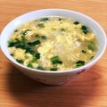 ま→♪'s cooksnap of when they made 中華風ニラ玉雑炊☆戻し粥で簡単☆.
