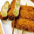 オウジリリノエ's cooksnap of when they made アスパラの豚肉巻き 串揚げ.