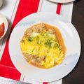 Campanilla's cooksnap of when they made 豆腐で！ヘルシーチーズオムライス.