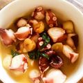 おきょうねえ's cooksnap of when they made ✿タコとニンニクのバジル炒め✿.