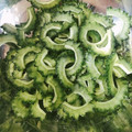 chainco's cooksnap of when they made ゴーヤの下処理.