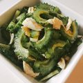 chainco's cooksnap of when they made ささみとゴーヤのナムル.