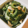 chainco's cooksnap of when they made ささみとゴーヤのナムル.