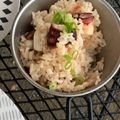kozママ's cooksnap of when they made アウトドアでル・クルーゼ〜美味簡単タコ飯.