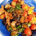 crmyuna's cooksnap of when they made 水晶鶏の韓国風夏野菜炒め.