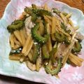 sunnnnny's cooksnap of when they made ゴーヤの青椒肉絲.