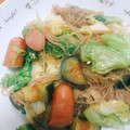 めぐぷら's cooksnap of when they made 簡単！しらたきの焼きそば風炒め.