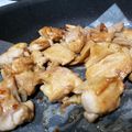 nachichoco's cooksnap of when they made 串なし、フライパンで、鶏もも肉の焼き鳥！.