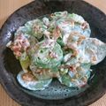 るっくｻﾝ。's cooksnap of when they made ＊オクラときゅうりのおかかマヨサラダ＊.