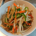nayurinoまま's cooksnap of when they made もやしとピーマンと人参のナムル.