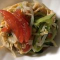 おかぼんぼん's cooksnap of when they made 焼きさきいかと野菜のさっぱりピリ辛ナムル.