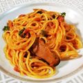波ゆか6003's cooksnap of when they made 海老の殻でクリームソースとクリームパスタ.