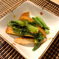ｙｏｕ５'s cooksnap of when they made 小松菜とさつま揚げの煮物♪.