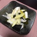MapiSapi's cooksnap of when they made 長ネギとワカメ酢の物♪生姜の香りも美味♪.