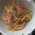ぽんきち517K's cooksnap of when they made (ほぼ)混ぜるだけ 本格カルボナーラ.