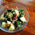 greentmt's cooksnap of when they made とまらない☆梅キュウリの薬味まみれ.