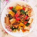 ☆AMR☆'s cooksnap of when they made うまっ！厚揚げとゴロゴロ野菜炒め.