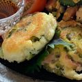 クックONCZ3V☆'s cooksnap of when they made はんぺんとゴーヤのふわふわ焼き.